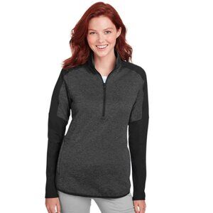 Under Armour Women's Black Corporate Hybrid Quarter Zip Size XL (New)